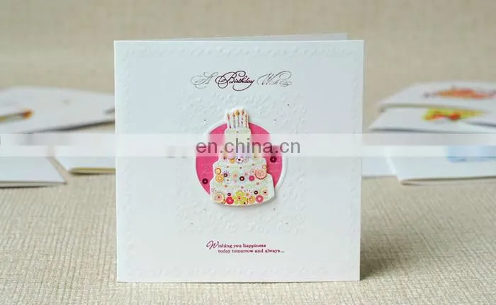 Newest birthday paper greeting cards