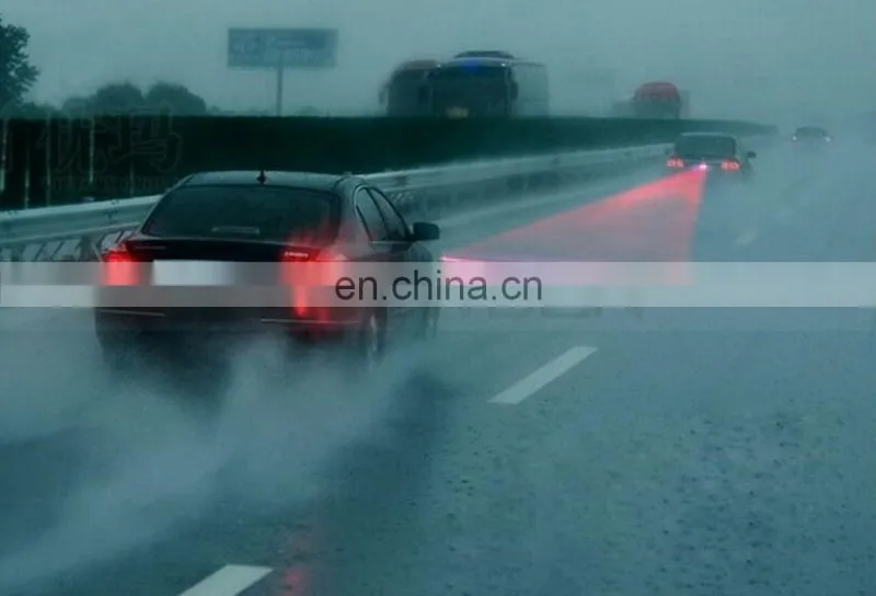 Car Laser Fog Light Rear Anti-Collision Driving Safety Signal Warning Lamp Car Warning Light