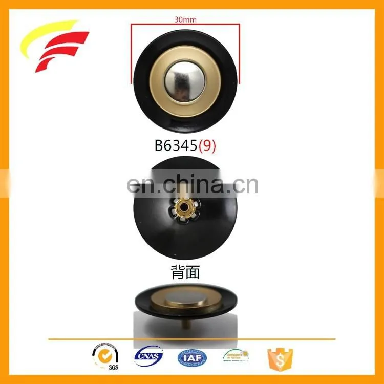 48L big size zinc alloy metal custom snap button for coat