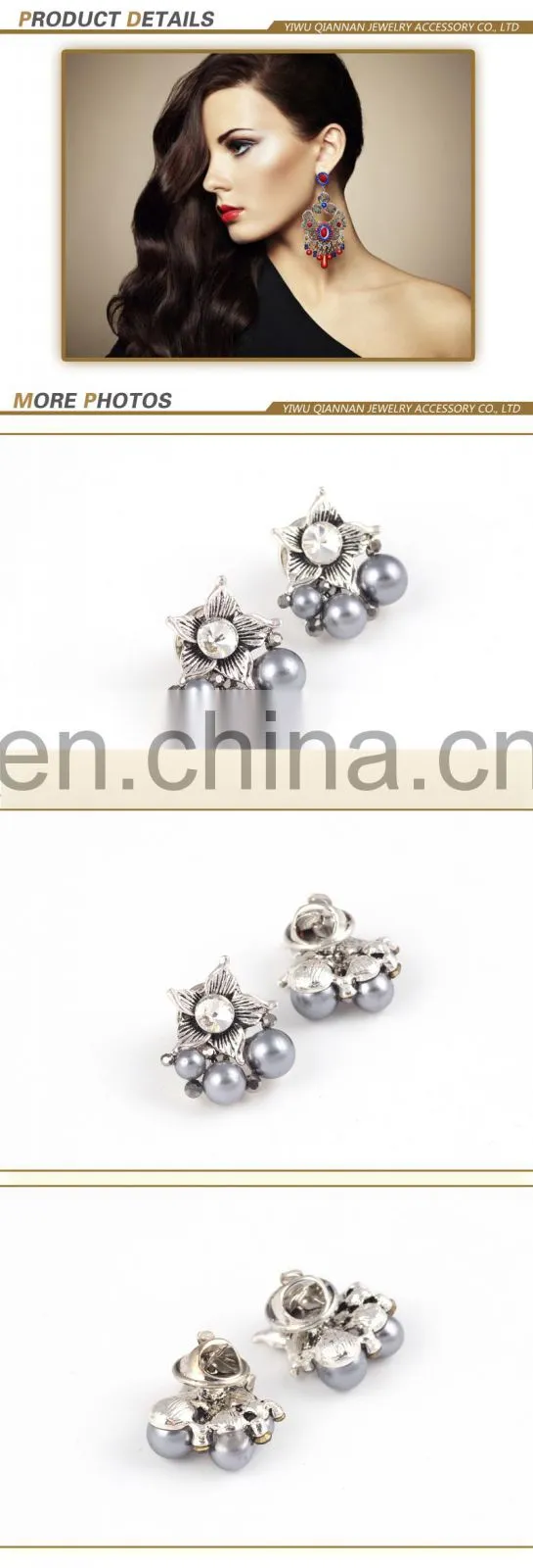 Rhinestone pins brooches for clothing crystal copper decorating silver cheap buttons wholesalecheap crystal button