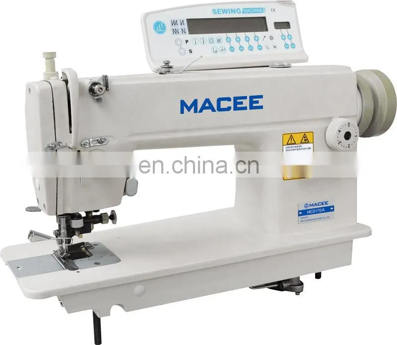 6170 computer lockstitch with side cutter sewing machine
