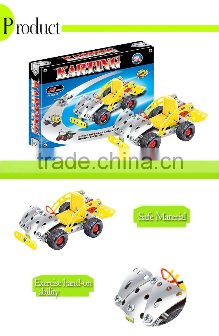 Hot selling assemble alloy building block
