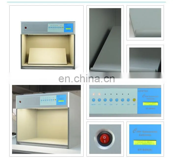 Color Light Box D65, Color Assessment Cabinet for Fabric