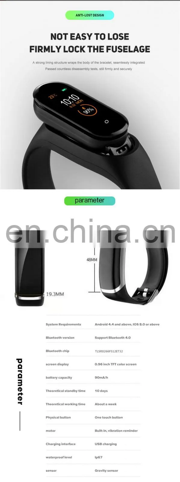 Smart Watch Android New 2020 Shenzhen Sport Bracelet Wrist Band Water Proof Diving Swimming Running Wear Os Smart Phone Watch
