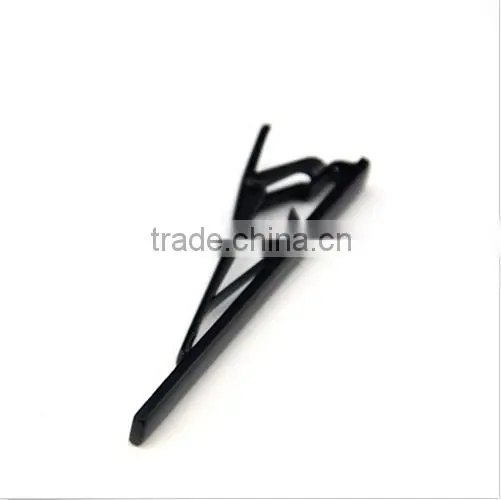 Charm Man Necktie Tie Clasps Clip Pin Bar Multi-Color Wedding Stainless Steel