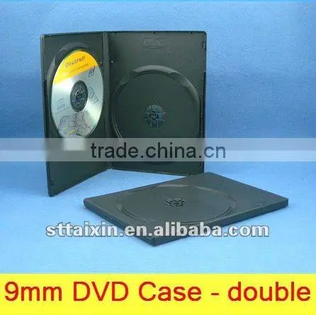 plastic pp slim dvd case 5mm/7mm/14mm