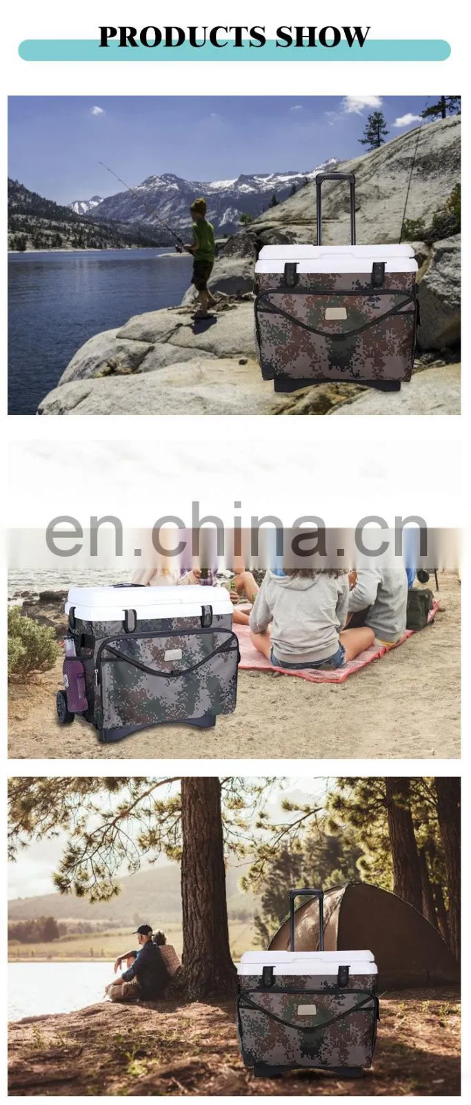 GiNT Portable 18L Ice Chest 600D Cooler Box Beer Food Drinks Outdoor Fishing Cooler Boxes