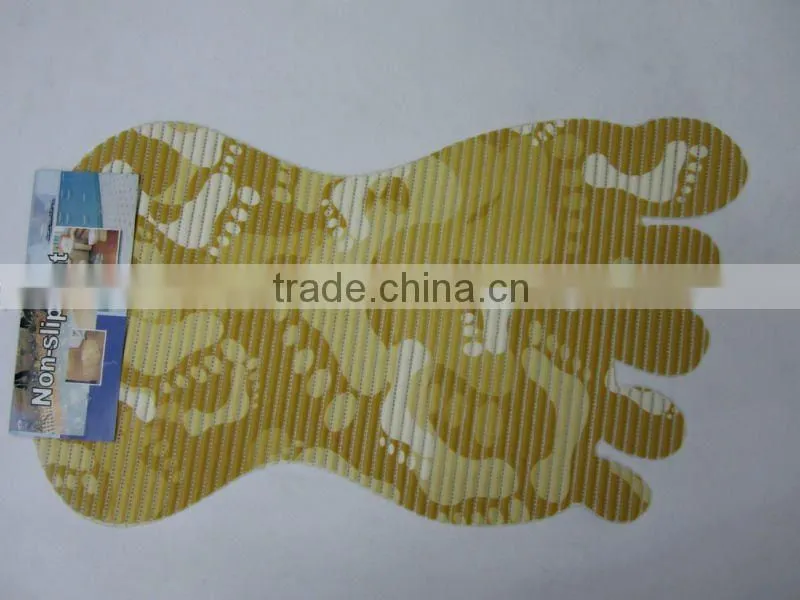 floor mat ,bathroom mat feetshape mat