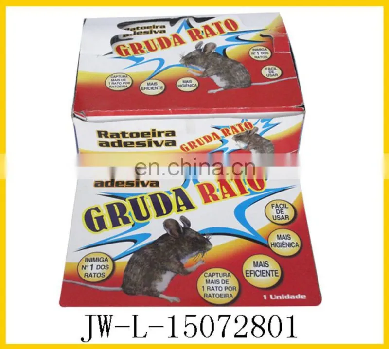 OEM Rat Glue Trap Rat Rato Card Adsivo Gruda Rato For Brazil