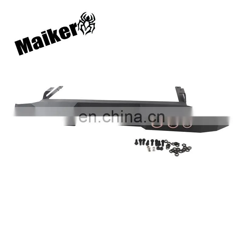 Offroad auto rear bumper with light for Suzuki Jimny 2018+ car accessories bumper guard