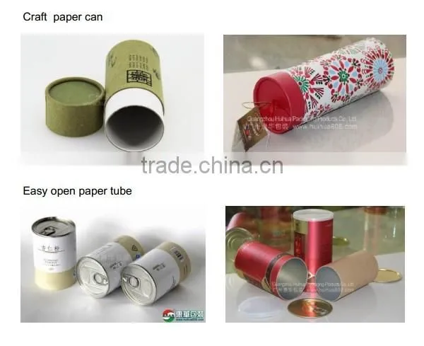 Snack Storage Paper Packing Tubes