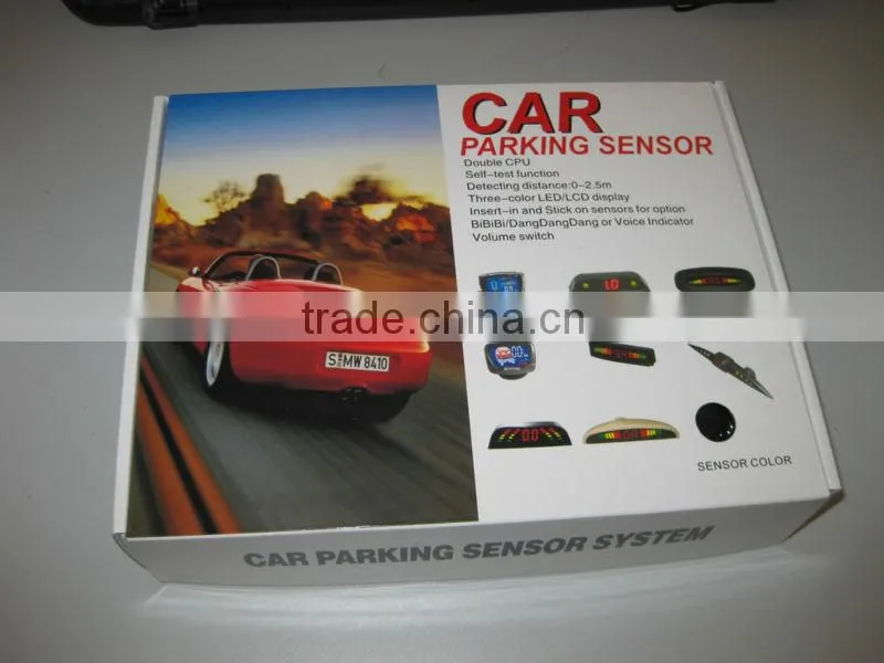 TFT006-4S Rearviem Parking Sensor Full Kit Camera TFT-4S 4.3'' inch Monitor Rear-view video parking sensor system