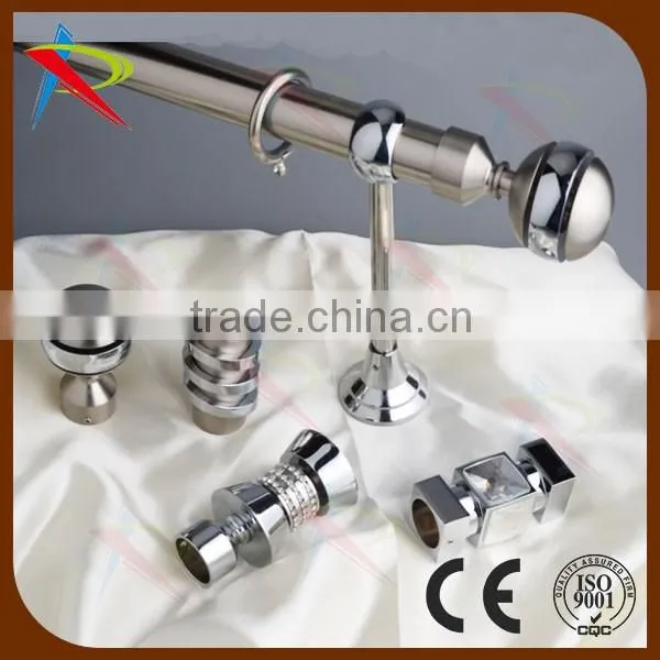 New elegant extendable 68cm-120cm metal curtain pole