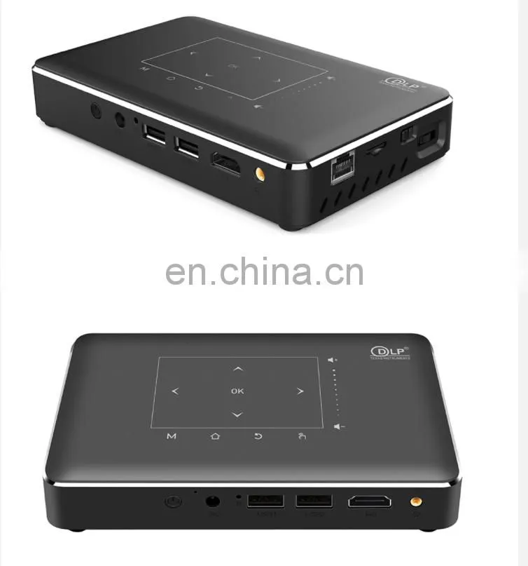 Latest 4k video portable P10 II interactive projector 2.4G/5G wifi touch screen mini phone wireless projector