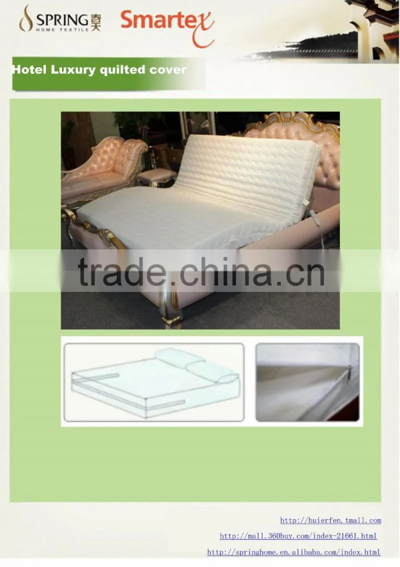 cotton waterproof quilted mattres protector for mattress