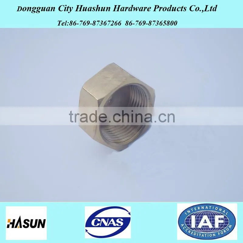 factory direct sale brass threaded pipe cap
