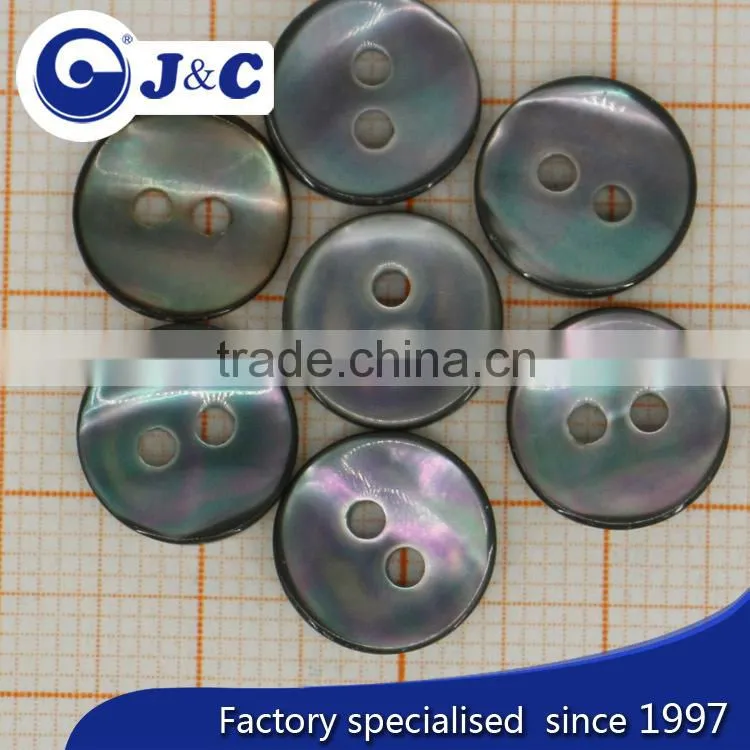 2015 OEM black color cat eye shell button