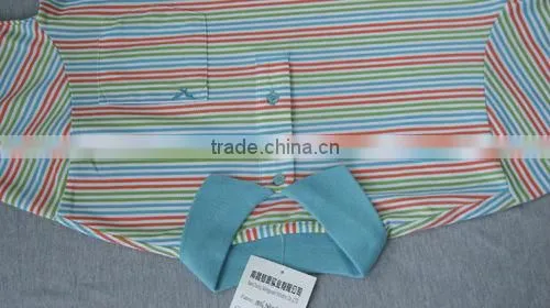Fashion colorful polyester cotton pique polo shirt for men