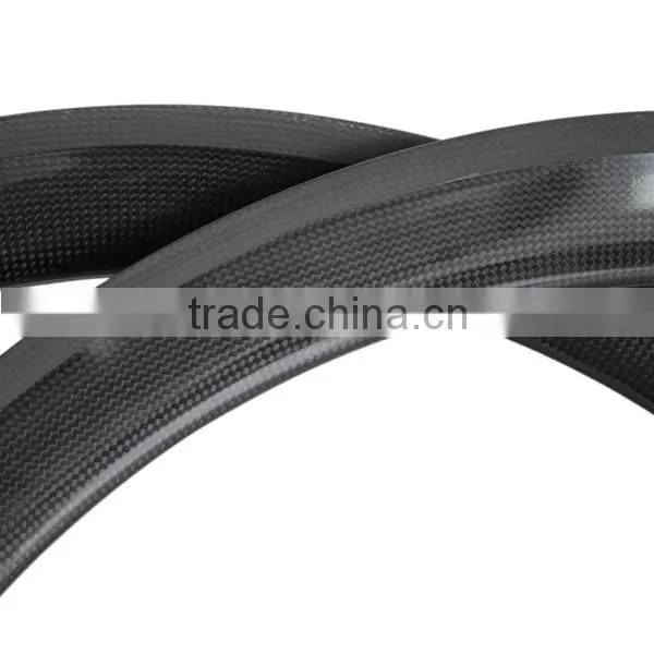 2016 hot sale 23mm width carbon road bicycle rim 50mm carbon tubular wheel 700C carbon road bike rims