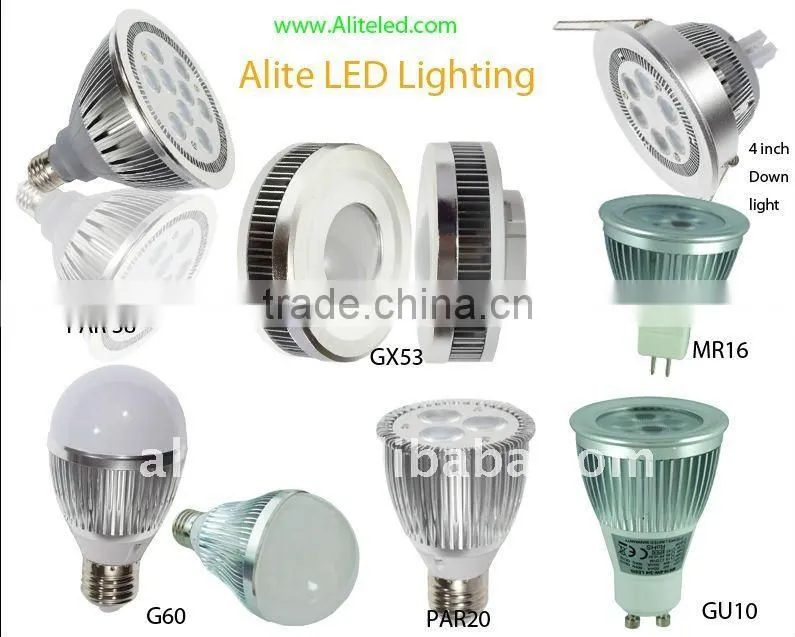 UL listed High Power 4w 3led GU10 spot led lightings/manufacturing companies