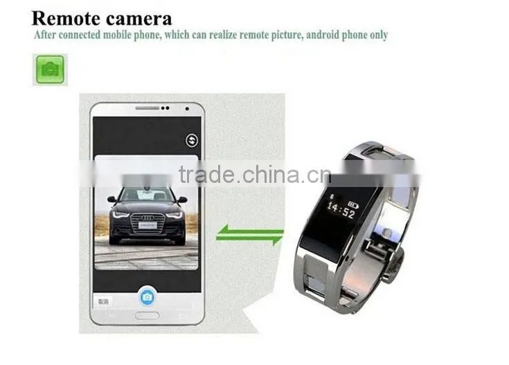D8 Metal Gold Silver Hot Fitness Tracker Calorie Counter Sleep Monitor Watch Bluetooth Bracelet