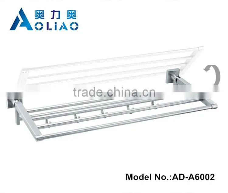 High quality Bathroom hardware accessory stainless steel swing bathroom standing towel racks