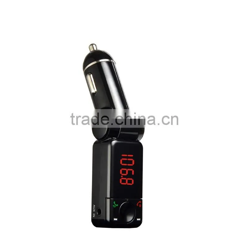 a2dp function bluetooth car kits fm transmitter 2016 hot sale MP3 player