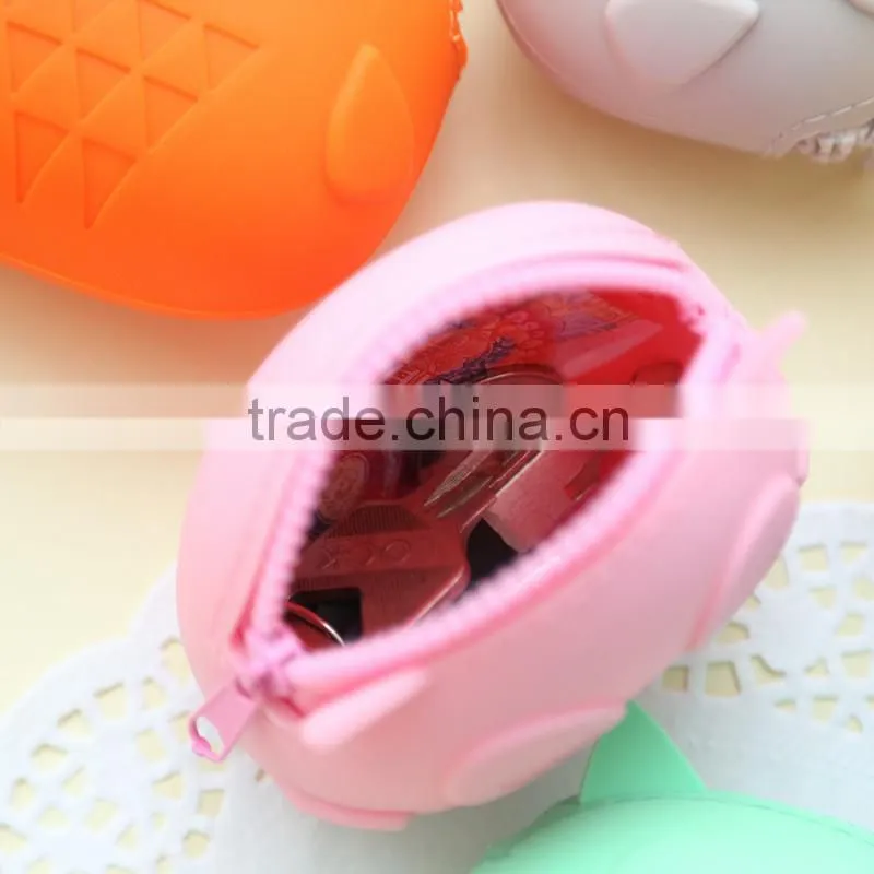 2015 Hotsale silicone rubber change purse online/evening purses sale