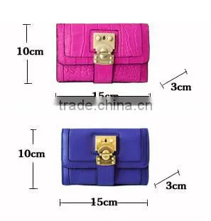 2016 Fashion Women Trendy Wallet PU Leather Purses