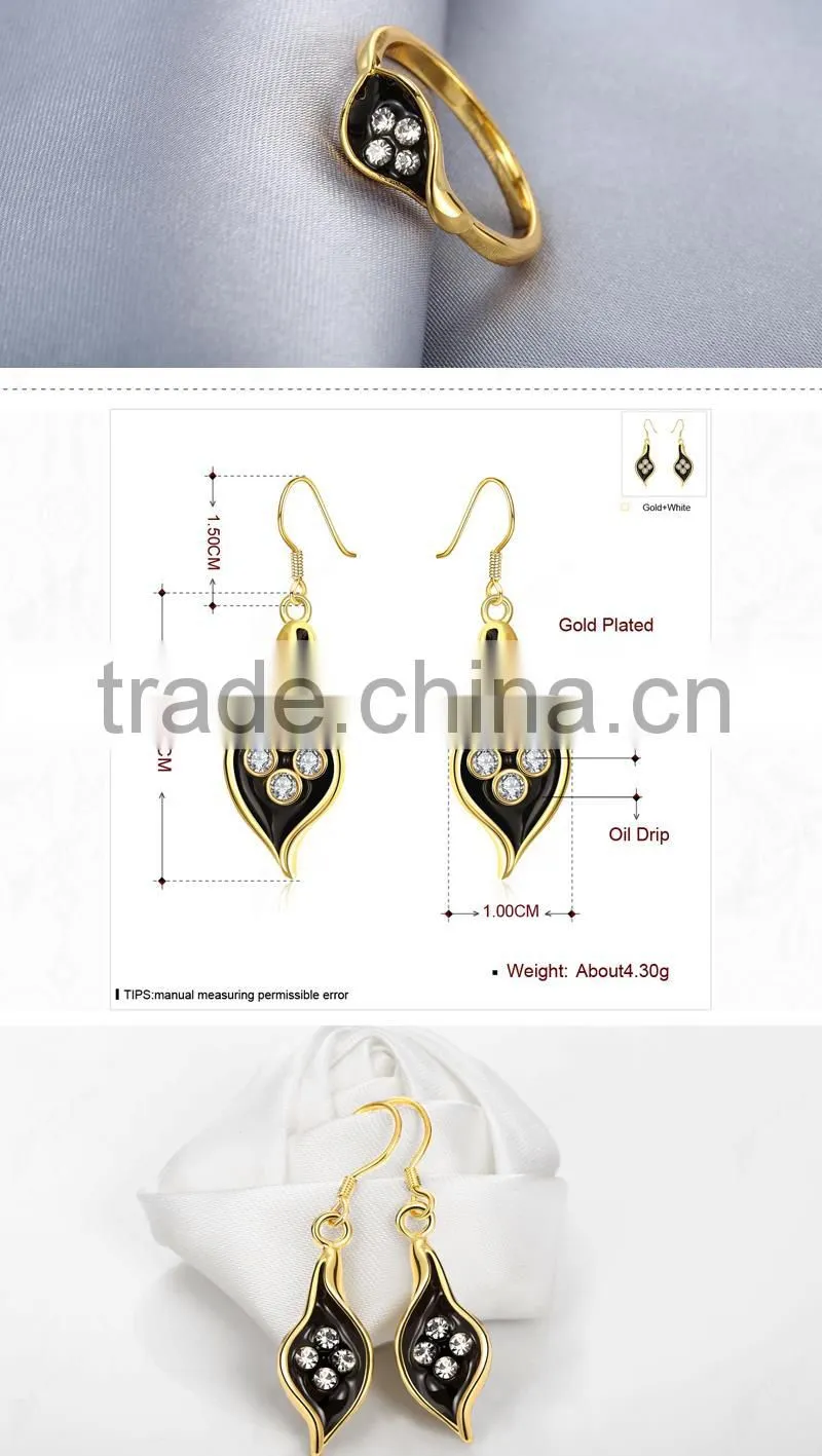 2015 18K Gold Full Jewelry Set For Women
