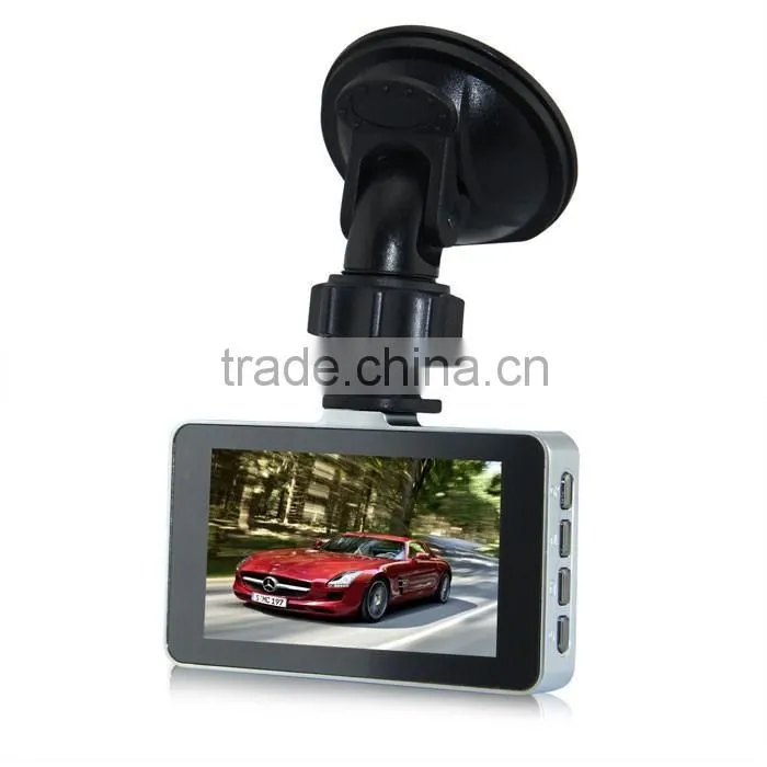 G2W Car DVR 1080P Full HD 30FPS Camera 3.0" Screen 140 Degree Wide Angle G-sensor Video Recorder Metal Shell