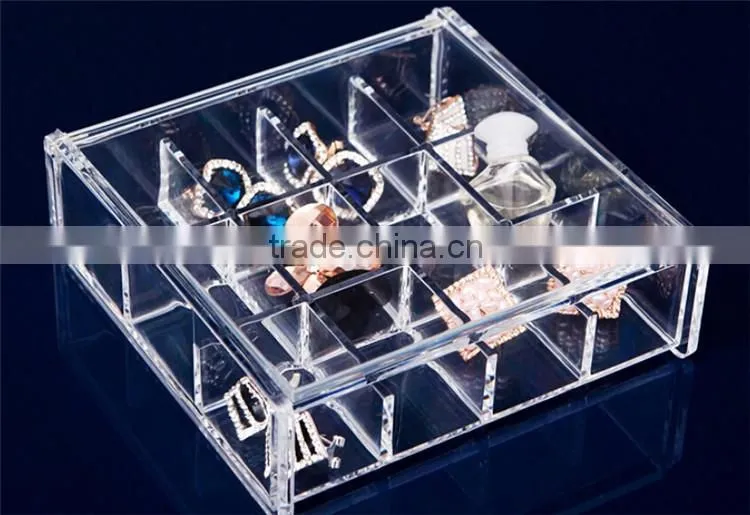 Manufacturer offer makeup container cosmetic box wholesale