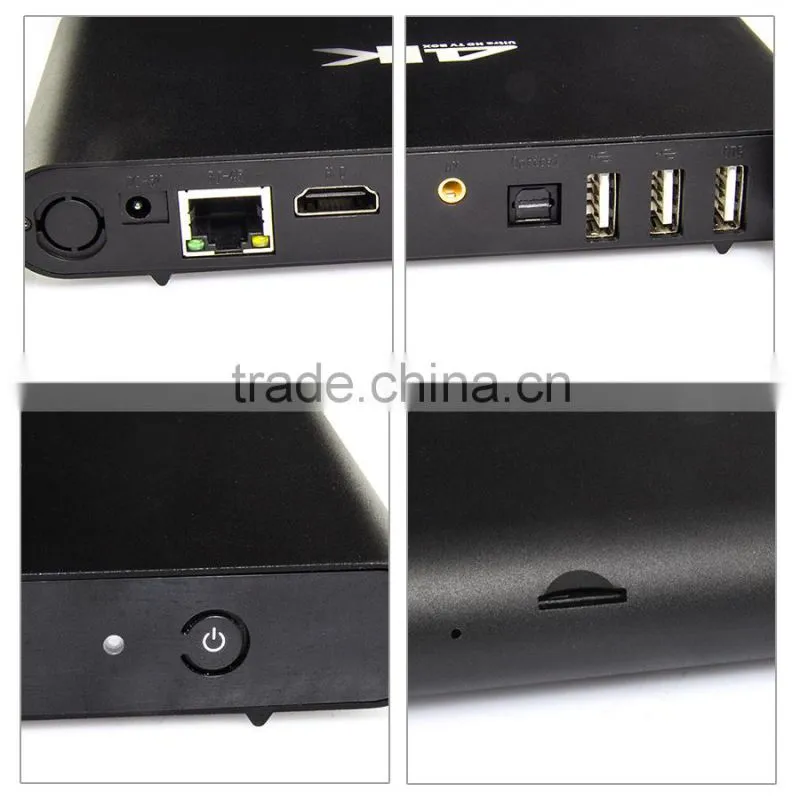 CPU RK3368 64bits Octa core A53, DDR3 2G eMMC Flash 8GB Octa core 4k tv box high quality 4k tv box