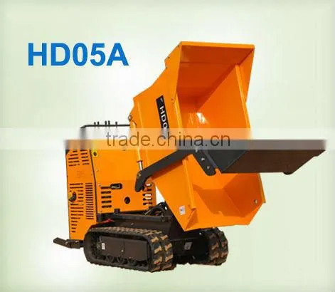 Tracked Dumper Truck for sale,53hp,load 2280kgs,Hydrostatic Transmission with CE