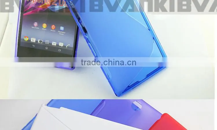 New S Line TPU Silicone Gel case for Sony Xperia Z Ultra XL39h 2015 new products wholesale price wholesale manufacturer