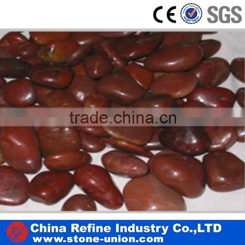 unpolished red cobblestones for sale