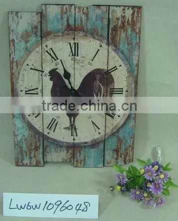 Framhouse wooden antique clock
