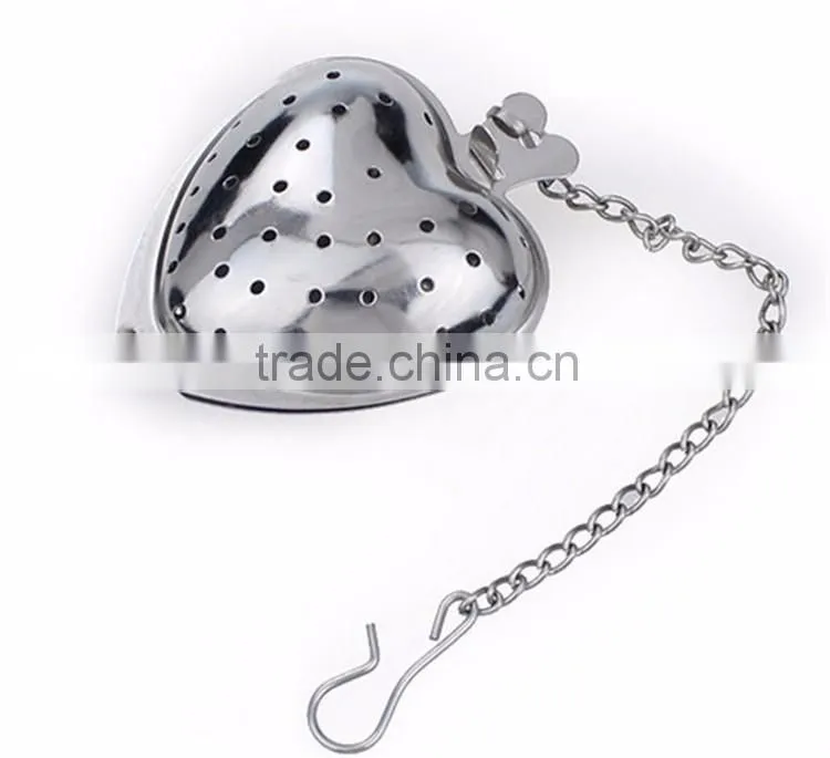 Heart shaped tea infuser