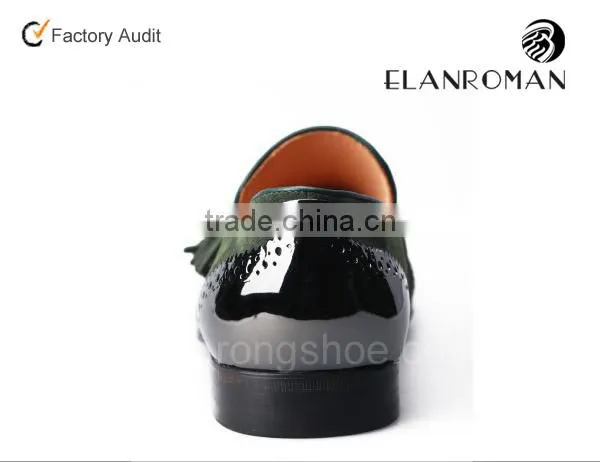 New arrive men loafer style with metal goodyear safety shoes
