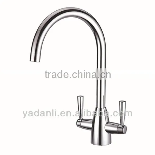 dual lever kitchen faucet made of brass 5312