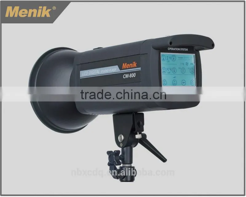 CM studio flash with remote control touch screen, studio lighting
