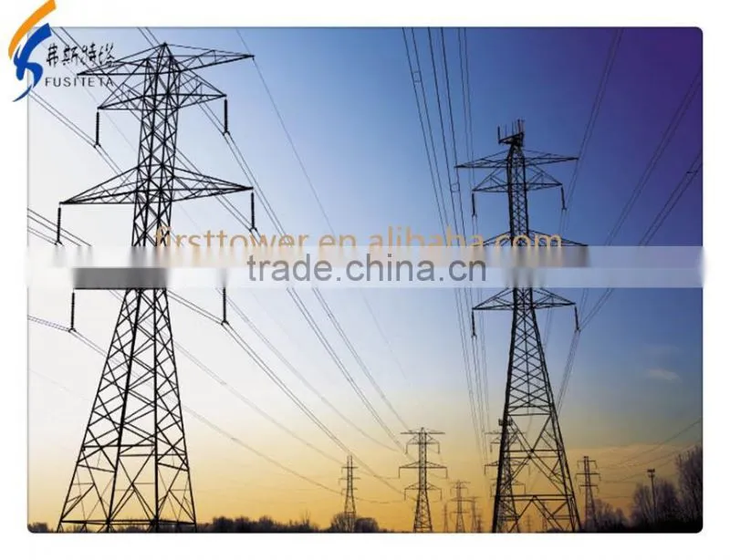 Galvanized Steel Transmission Towers