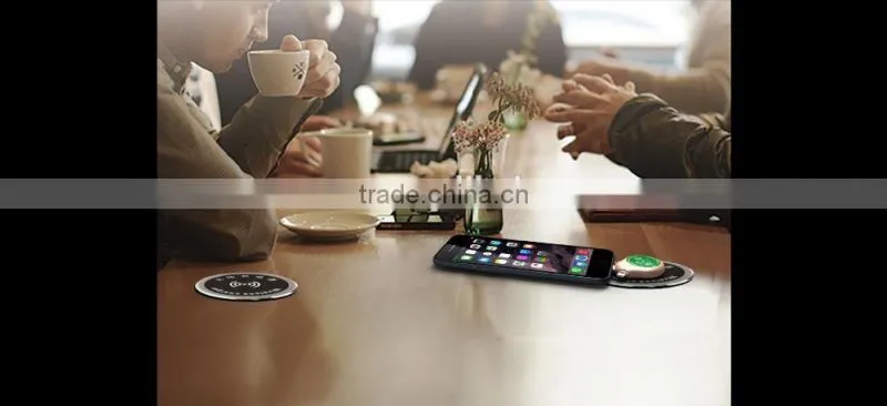 REYON qi wireless charger receiver with 1000mah power bank for galaxy s5 mini size for restaurant,coffee shop etc.