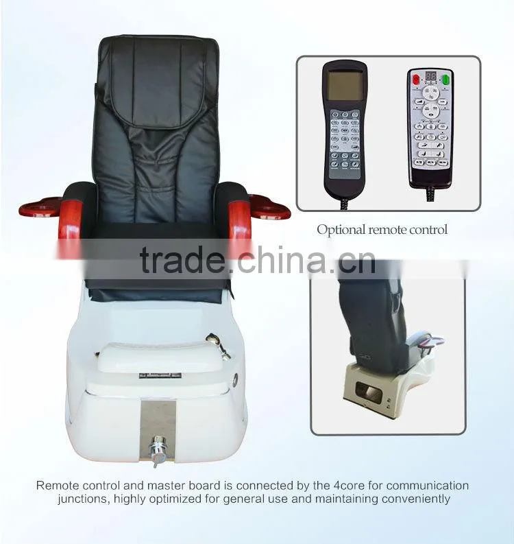2016 Electric massage pedicure foot spa chair chair glide nail