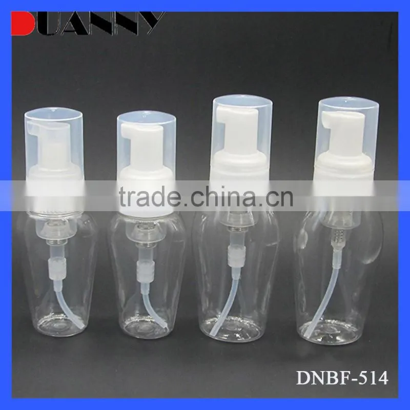 40Ml 50Ml 80Ml Plastic Cosmetic Pet Bottle With Foam Pump