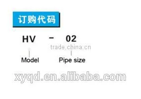 Taiwan supplier HV-02 hand switching valve