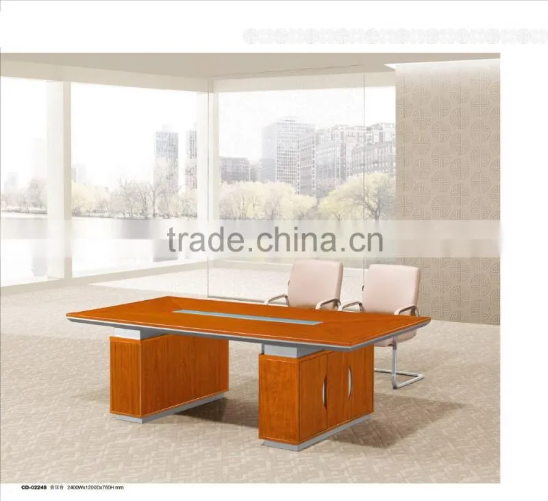Rainier cherry 6 person meeting table DYC13