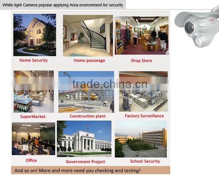 constant power and wide voltage input camera metal cases home security system