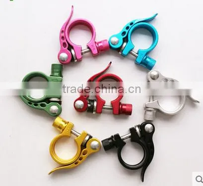 Aluminum Alloy Bicycle Seat Post Clamp with Quick Release