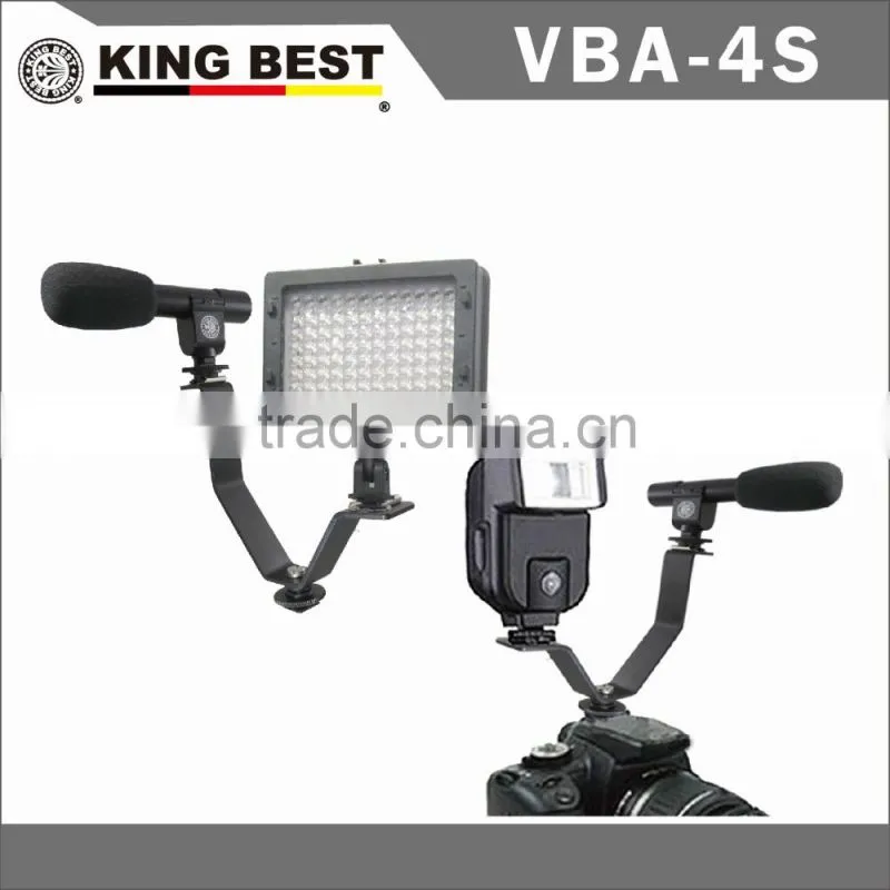 KINGBEST Hot Shoe Bracket / Y-shape universal bracket kit / Video Camera / Cameras and camcorders Bracket / LED Video Lights Mic